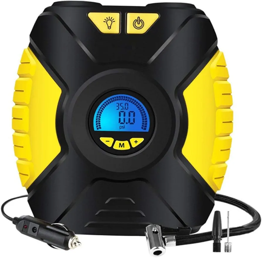 VALICLUD 1 Set Inflator Tire Pump for Vehicle Inflatable Pump for Auto Car Supplies Tire Pump for Car Vehicle Tire Pump Car Inflatable Pump Copper Air Pump Portable