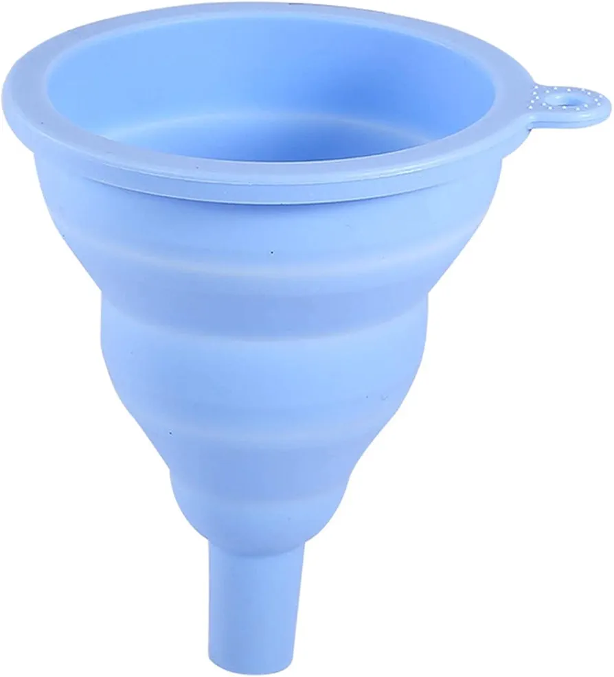Kitchen Funnel Foldable Funnel Silicone Collapsible Portable Funnels for Fuel Hopper Collapsible Beer Oil Funnels Kitchen Accessories Tools