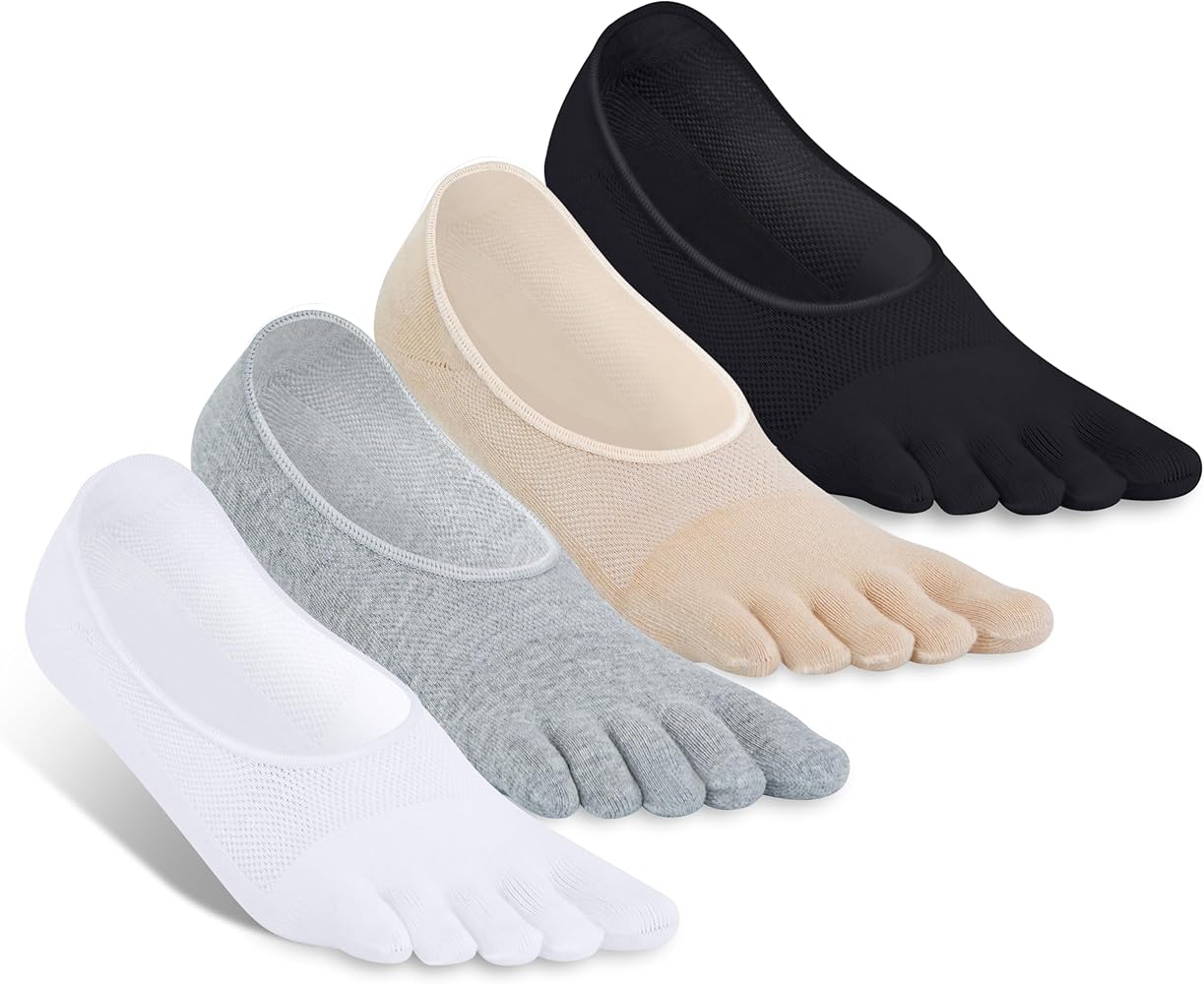 No Show Socks Men, 3 Pairs Low Cut Ankle Socks, Cotton Ankle Short Socks, Invisible Breathable Compression Tube Socks