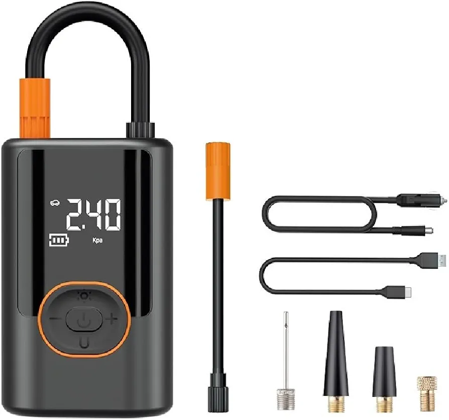 Tire Inflator Portable Air Compressor,Tire Pump