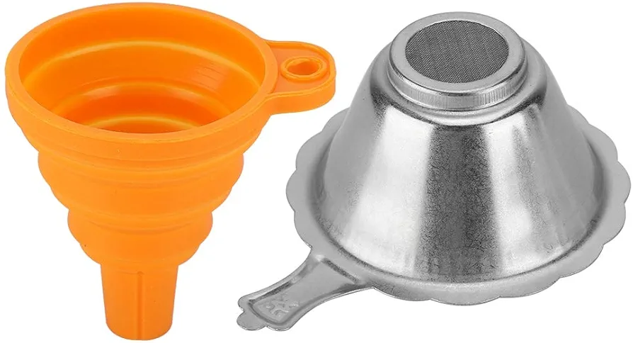 3D Printer Accessories, 3D Printer Resin Filter with 3D Printer Resin Filter Funnels for Filling Bottles Or Containers Small Funnels for Filling Bottles for 3D Printers