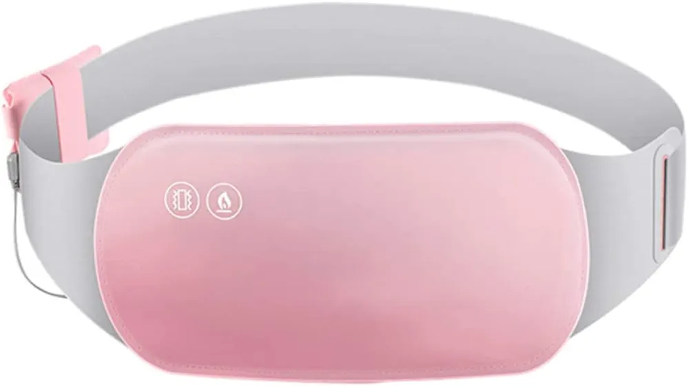 Period Heat Pad Belt Menstrual Heating Pad Period Pain Relief Machine Heating Belt Menstrual Cramps Relief Period Pain Electric Warming Belt for Women