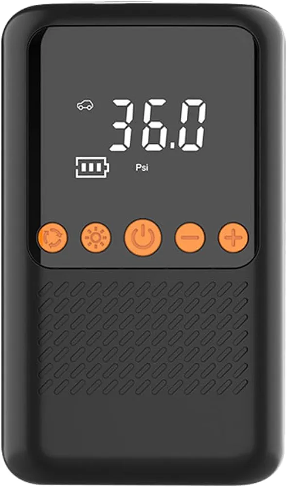 Cordless Tire Pump,Car Air Pump 150PSI Cordless Air Compressor Portable Electric Tire Inflator with LED Light Auto-Off/Power Bank Function for Car Motorcycle Bicycle Tires Balls