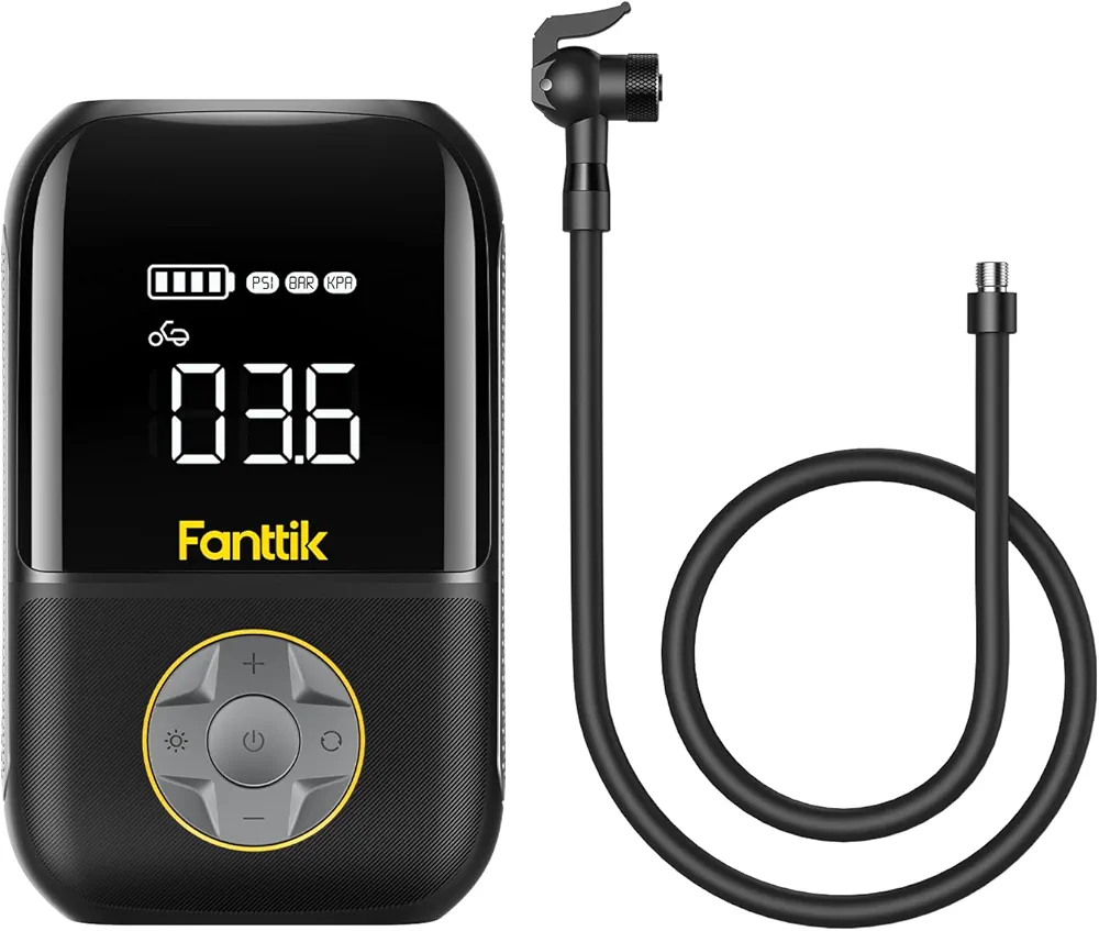 Fanttik X8 Portable Tire Inflator and Fanttik Air Pump Hose Adapter