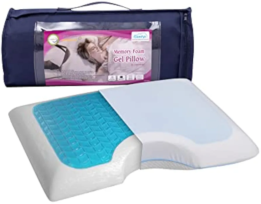 Side Sleeper Pillow - Bed Pillow - Cooling Pillow - My Skin Friendly Memory Foam Pillow - Pillow Cover Cervical Pillow Orthopedic Pillow Supports Posture Neck Bed Pillow Sleeping Pillow