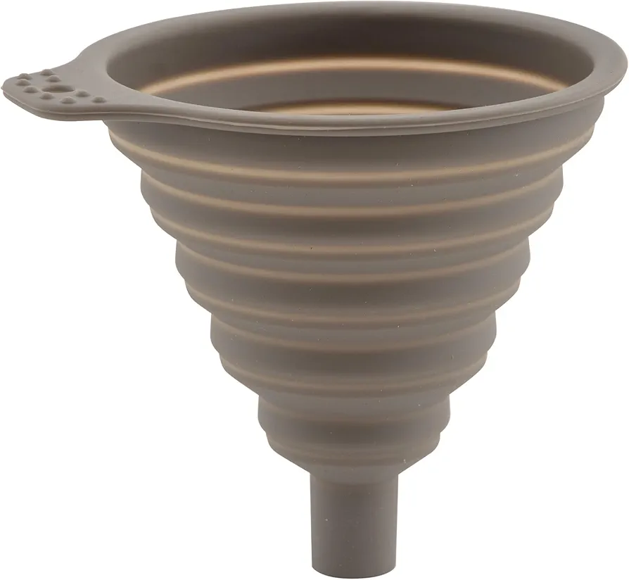 Collapsible Silicone Funnel BPA Free Heat Resistant 4.5"