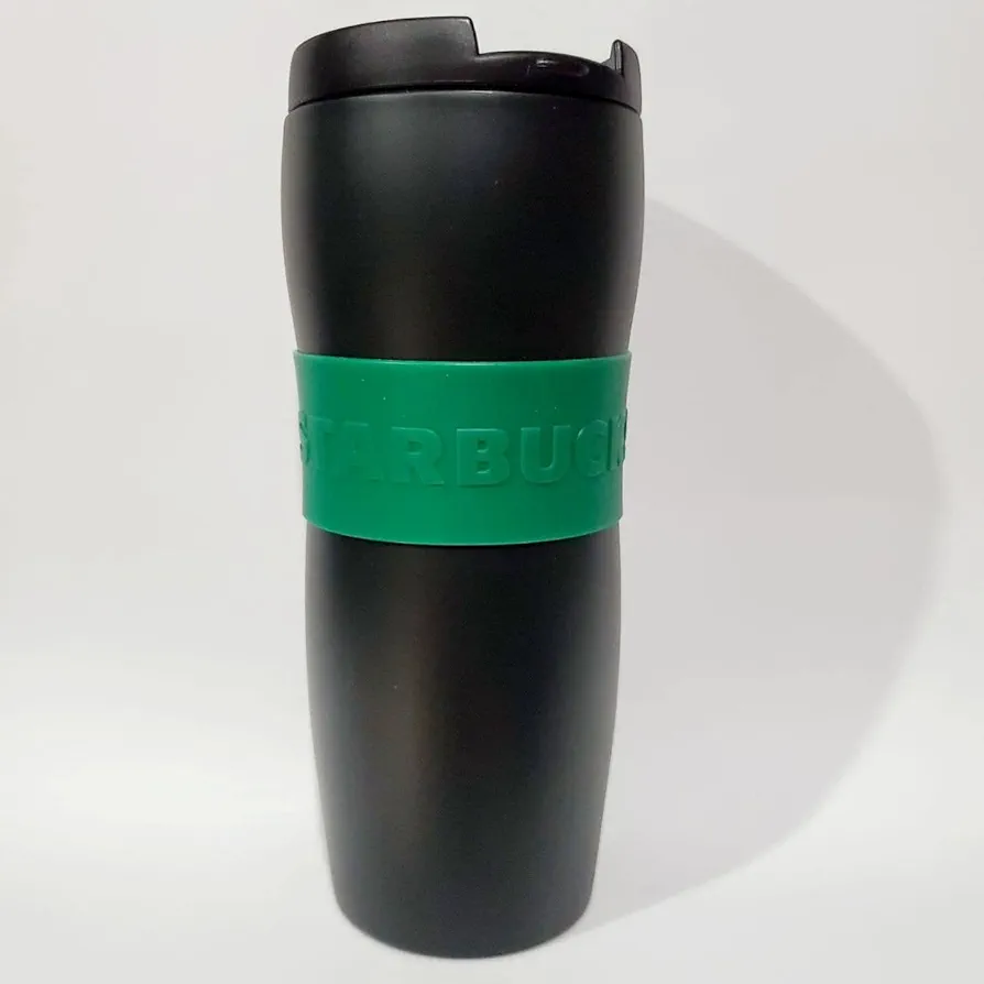 Starbucks Stainless Steel Lucy Classic Teal Ombré Gradient Travel Tumbler Thermos Mug - 12 fl oz