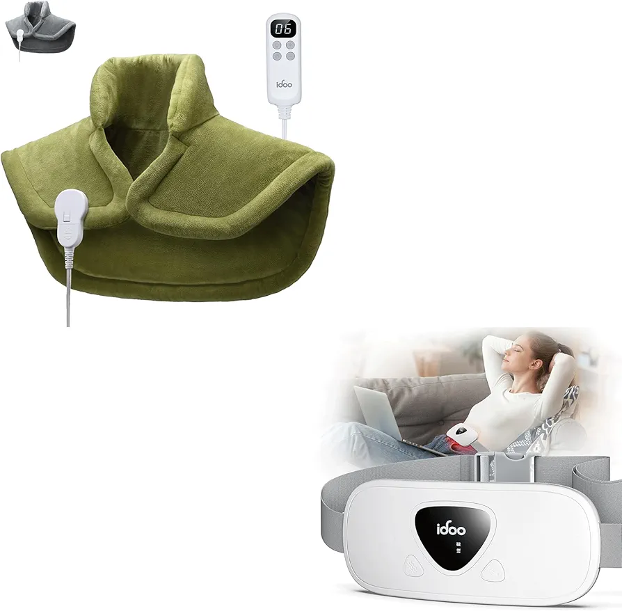 iDOO Portable Heating Pad & Heating Pad for Neck