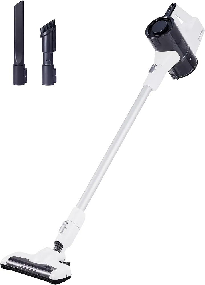 Amazon Basics Cordless Vacuum Cleaner for Carpet and Hardwood, Lightweight (5 lbs), White