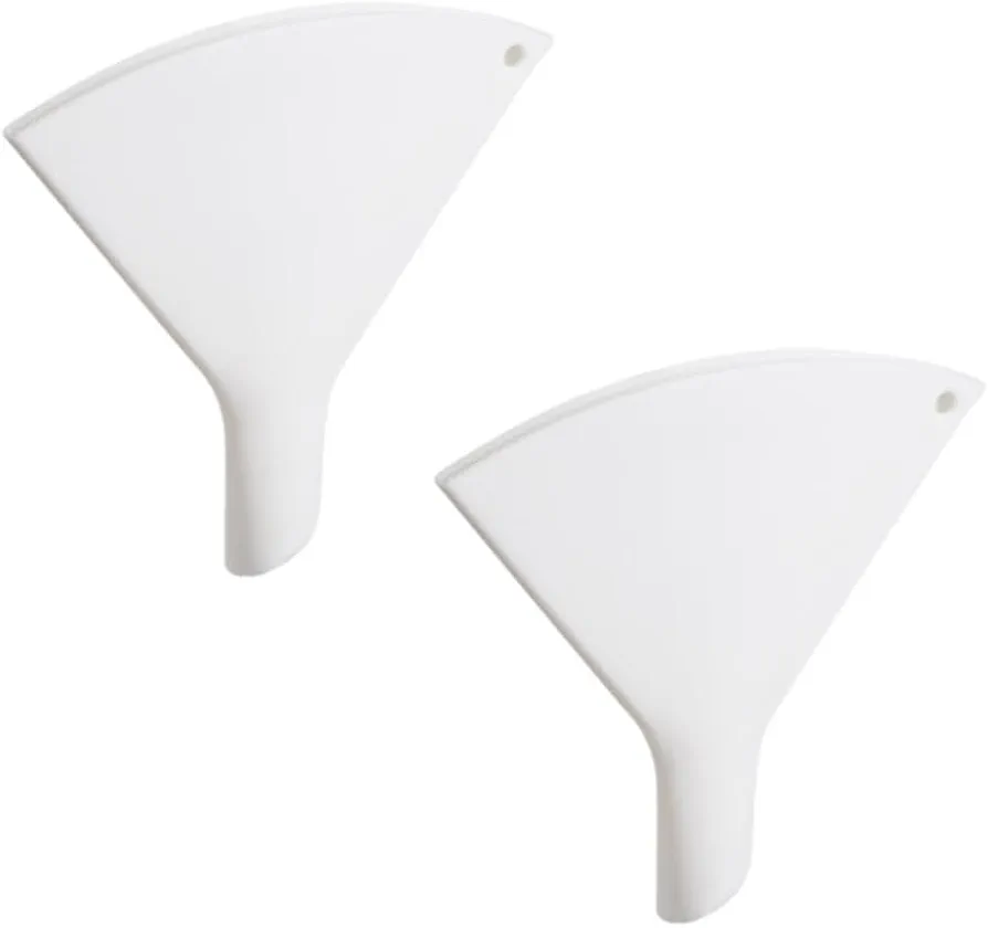 Fan Shaped Silicone Funnel Collapsible Kitchen Funnel for Filling Bottles for Water Bottle Liquid Transter Food Easy to Clean