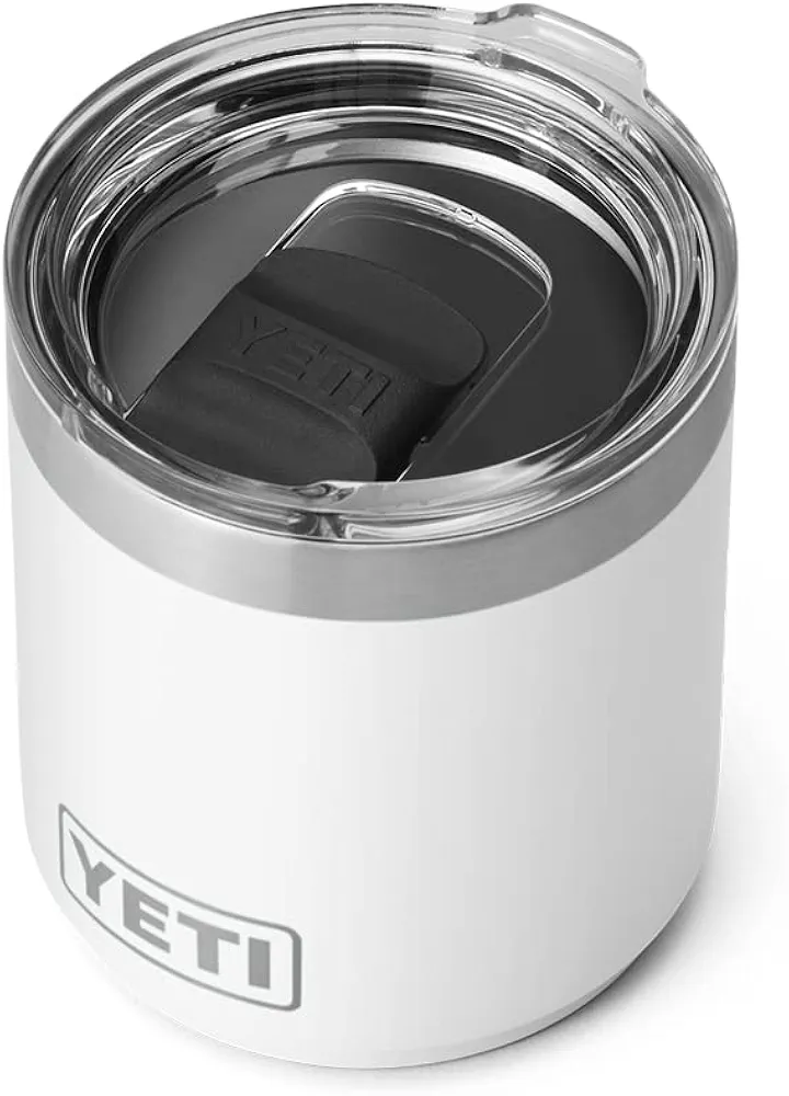 YETI Rambler 10 oz Stackable Lowball 2.0, Vacuum Insulated, Stainless Steel with MagSlider Lid