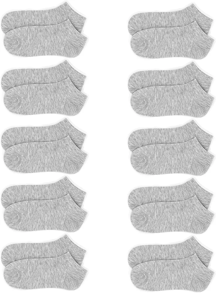 KimYoung 10 Pairs Low Cut Disposable Socks for Travel Portable Stretchy Cotton Blend Socks for Sport Business Travel for Men and Women (20% Cotton Socks)