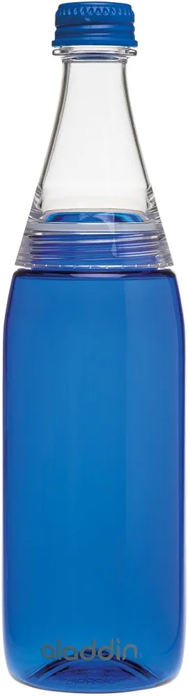 Aladdin Fresco Twist & Go Water Bottle, Blue, 0.6L