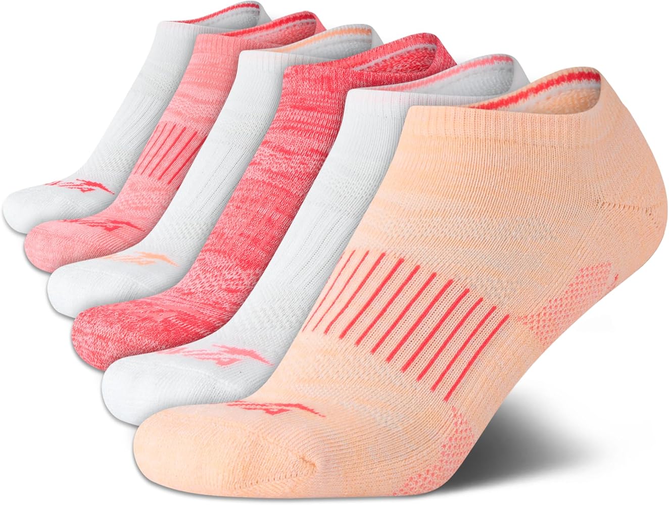 Avia Women's No Show Low Cut Running Socks (6 Pack)