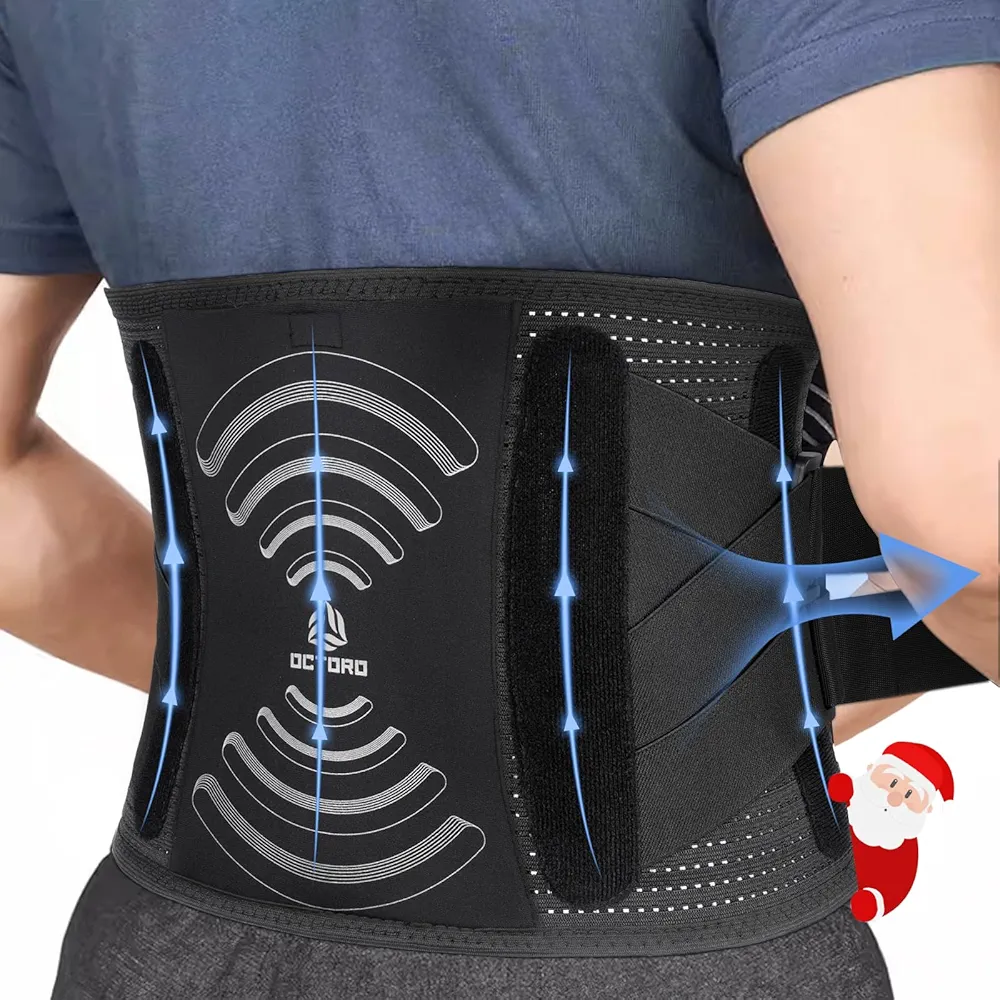 24"x35" Blue Heating Pad & Back Brace S(Waist 28''-38'')