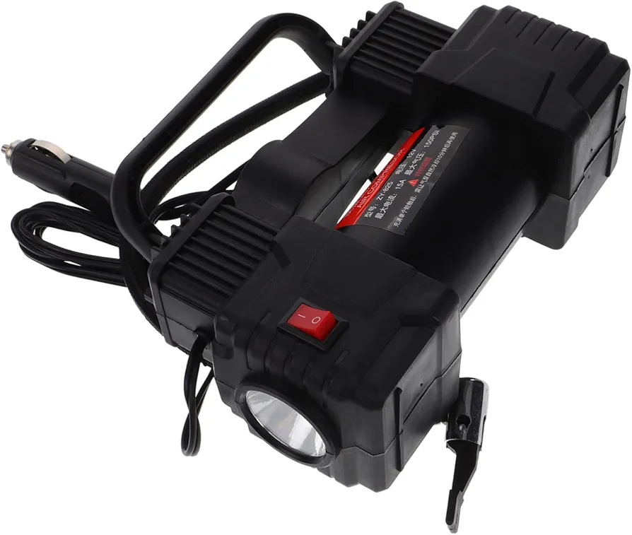GLEAVI Car Air Pump Auto Air Compressor Tire Inflator Tire Inflator Portable Air Compressor Air Pumps for Car Tires Auto Air Tire Inflator Air Compressor Portable Auto Air Pump Plastic