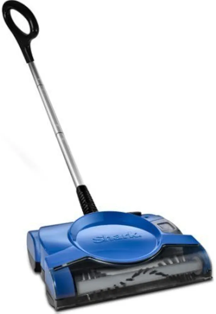 Shark Rechargeable Floor and Carpet Sweeper, 10in cleaning path with Quiet operation V2700Z (Renewed)