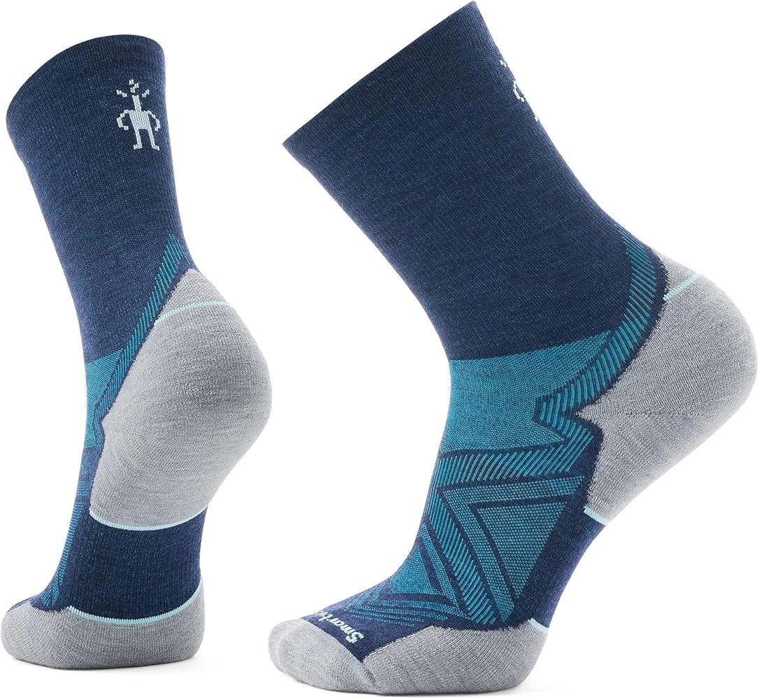 Smartwool Men's Run Targeted Cushion Mid Crew Socks