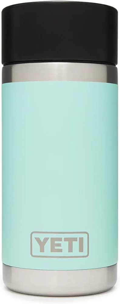 YETI Rambler 12 oz Bottle, Stainless Steel, Vacuum Insulated, with Hot Shot Cap