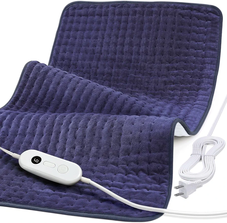 Heating Pad for Back Pain Relief, XXX-Large 33''×17'' Extra Large Electric Heating Pads for Cramps Neck and Shoulders,Moist & Dry Heat Therapy,2H Auto Off, 6 Temperature Settings, Machine Washable
