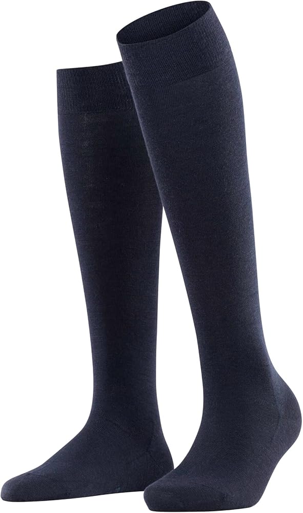 FALKE Women's Softmerino Knee-High Socks, Merino Wool Cotton, 1 Pair