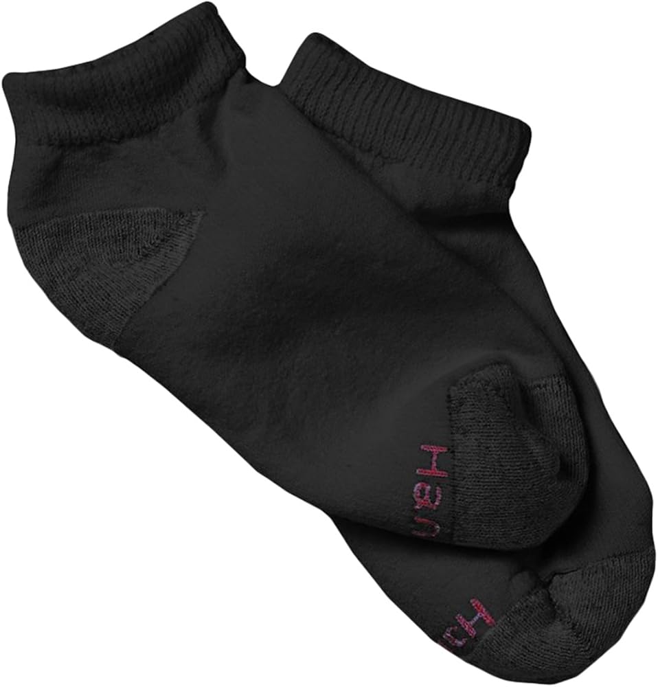 Hanes Women's Value, Low Cut Soft Moisture-Wicking Socks, 10-Packs