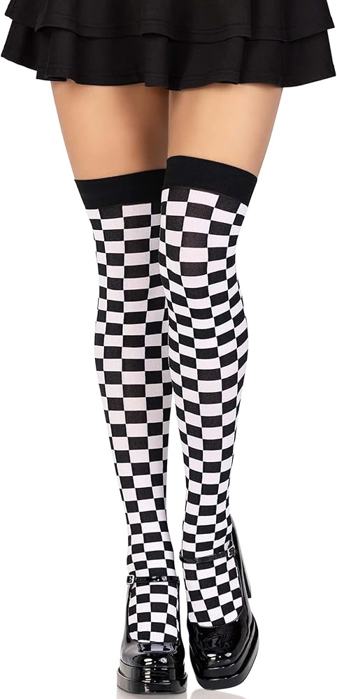 Leg Avenue Women's Harlequin Thigh Highs