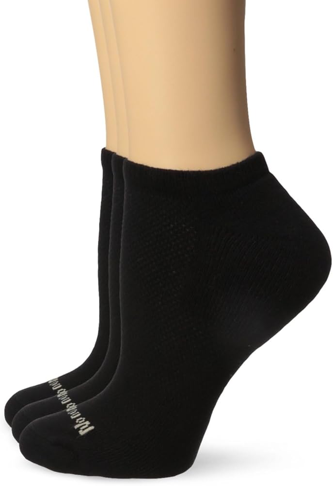 No Nonsense Women's Soft & Breathable Cushioned No Show Liner with Ventilation