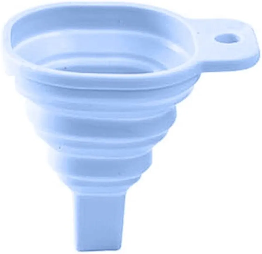 Funnel Novelty Silicone Folding Funnel Telescopic Long Collapsible Style Funnels for Household Liquid Dispensing Kitchen Gadg Funnels