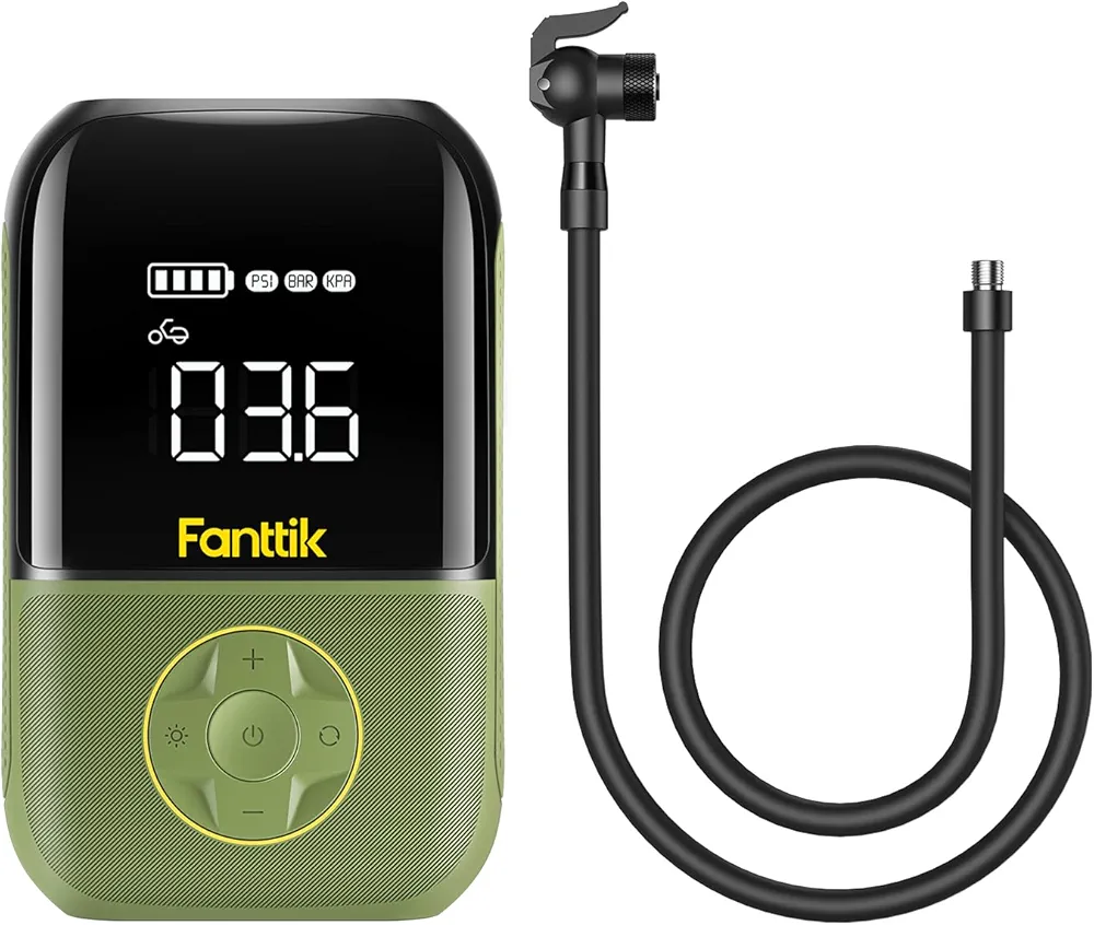 Fanttik X8 Portable Tire Inflator and Air Pump Hose Adapter