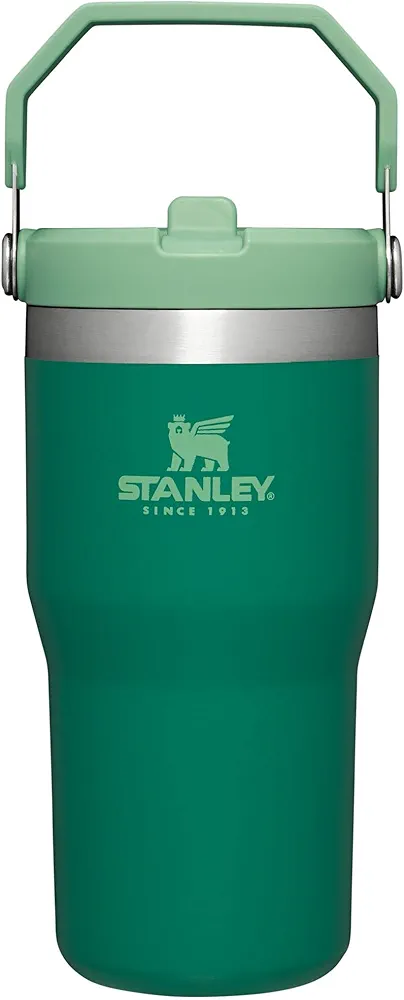 STANLEY IceFlow Stainless Steel Tumbler - Vacuum Insulated Water Bottle for Home, Office or Car Reusable Cup with Straw Leak Resistant Flip Cold for 12 Hours or Iced for 2 Days