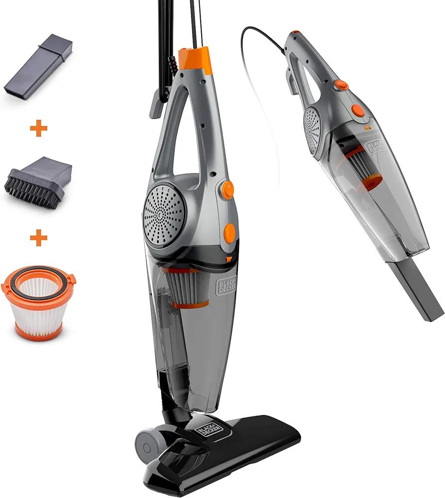 BLACK+DECKER BDXHHV005G 3-in-1 Vacuum, Gray
