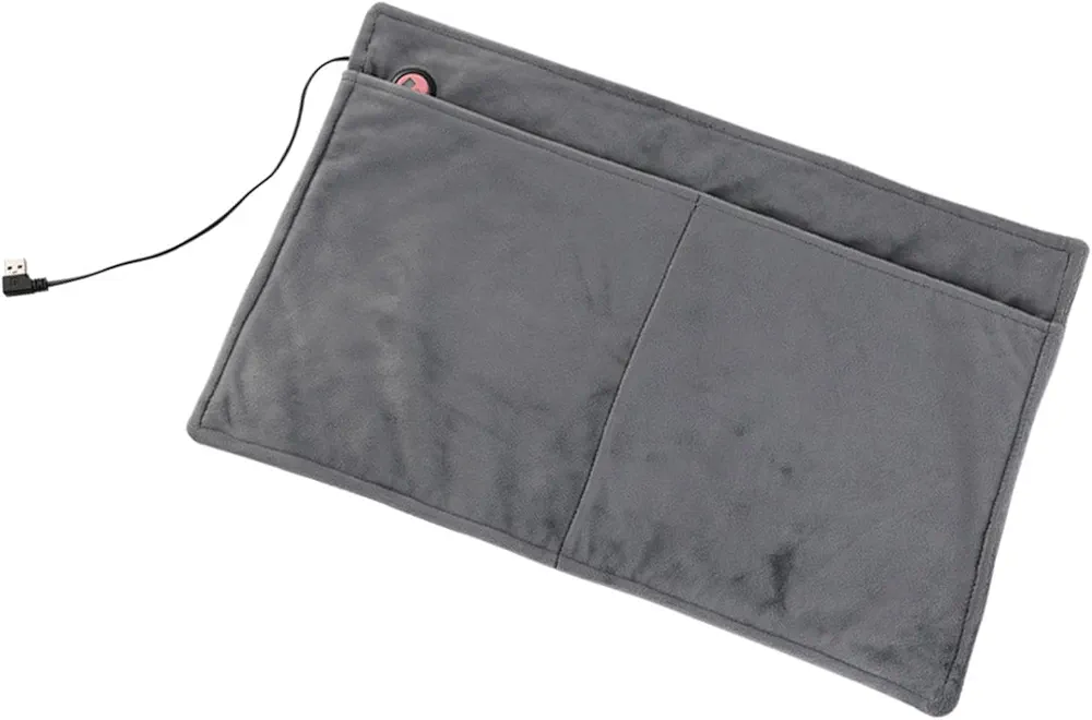 Electric Heated Foot Heater - Circulation Foot Heating Pad, USB Foot Warmers | Portable Rechargeable Foot Heaters with 3 Heat Settings, Foot Heat therapyy Pad for Cold Feet Legs Hands and Shoulders