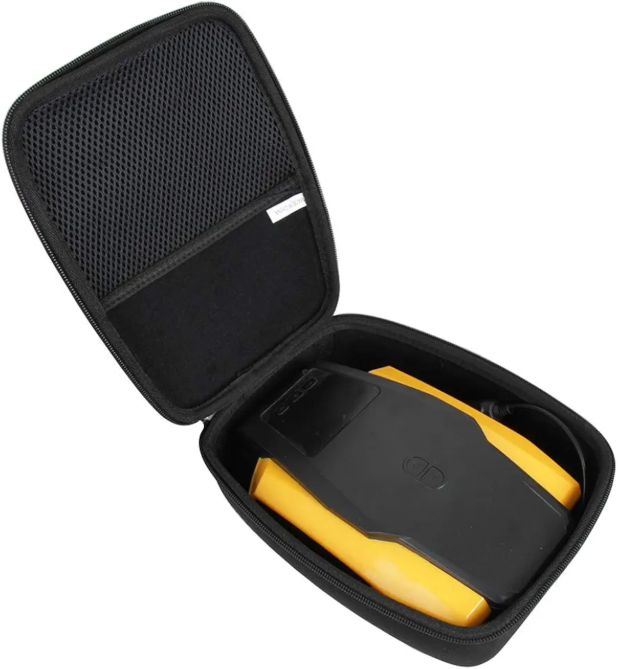 Hermitshell Hard Travel Case for Powools/VacLife/Helteko Portable VacLife Air Compressor Tire Inflator (Black)